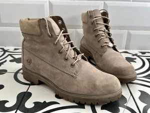 Timberland Women’s Slim Premium 6” Nubuck Boots UK Size 6 EU 39 - Picture 1 of 13