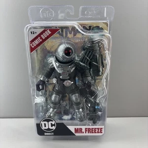 DC Comics Page Punchers Batman Fighting the Frozen, 7" Mr. Freeze Action Figure. - Picture 1 of 7