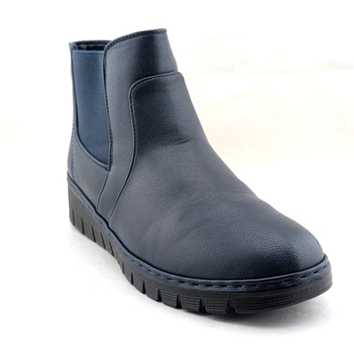 Botines VJH confort para mujer talla 8, cómodos punta redonda livianos cuña Chelsea Foto 1 de 4