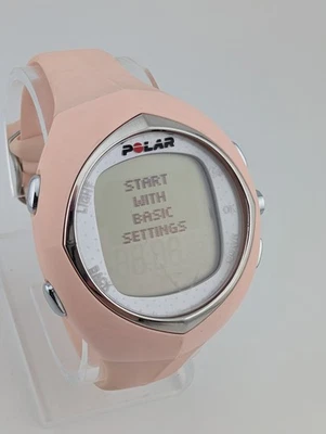 Polar F6 Digital Fitness Watch Women 40mm Case Pink Band New Battery Watch Only - Image 1 of 4