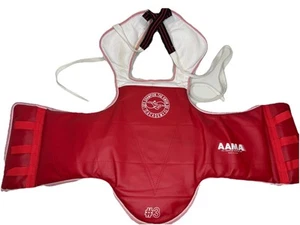 Lee's Champion TaeKwonDo Academy Chest Protector - Size 3 - Reversible AAMA - Picture 1 of 11