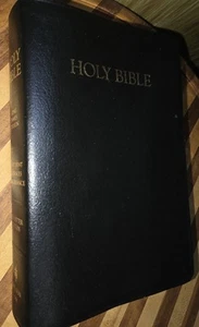 VTG 1976 HOLY BIBLE Reference Concordance GIANT PRINT Nelson 544  - Picture 1 of 7