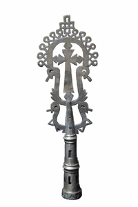Ethiopian Processional LALIBELA Cross Orthodox Coptic Christian Decoration - Picture 1 of 4