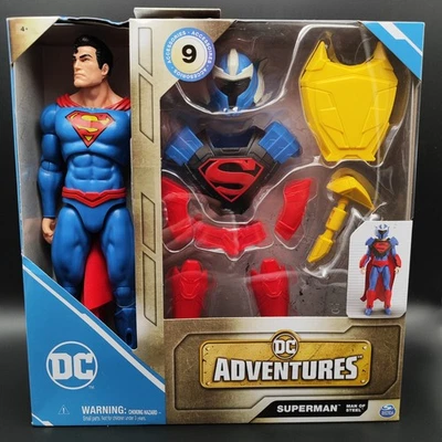 Superman Man of Steel DC Adventures Actionfigur 30 cm Spin Master 2023 SUPERMAN