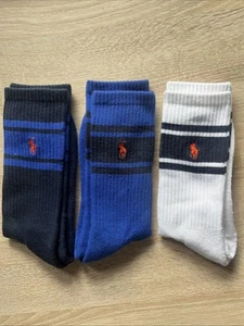 Polo Ralph Lauren 3 Paar Socken 41-43 Neu - Bild 1 von 2