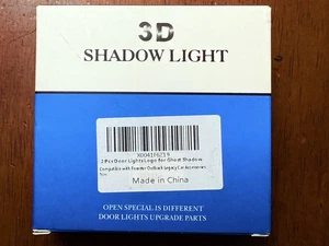 3D Ghost Shadow Light 2 Pcs for Forester Outback Legacy Car - Picture 1 of 6