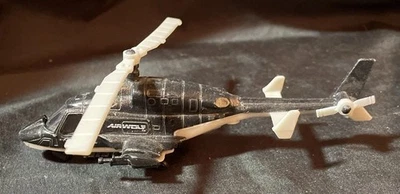 Helicóptero Ertl Airwolf fundido a presión escala 1/64 #1231 1984 programa de televisión de juguete de colección Foto 1 de 4