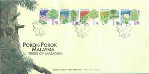 FDC Trees of Malaysia 14.8.1999 - Picture 1 of 1