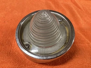 Vintage 1960 Impala Backup Light Lens &Bezel AutoMobiLe Car OLD AUTO HoT RoD - Picture 1 of 14