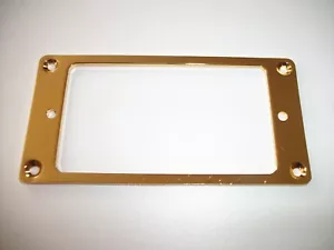 NEW Mounting ring - métal gold - plat - pour humbucker - Imagen 1 de 2