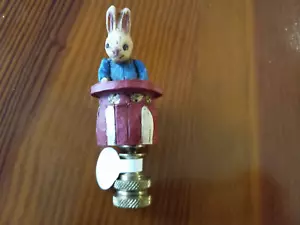 Easter Bunny Rabbit Lamp Finial - vintage - Picture 1 of 3