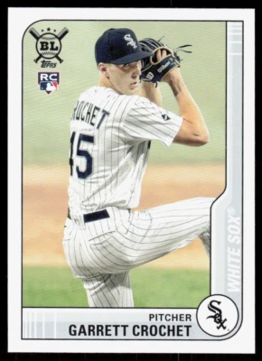 2021 Topps Big League 195  Garrett Crochet  Chicago White Sox - Image 1 of 2