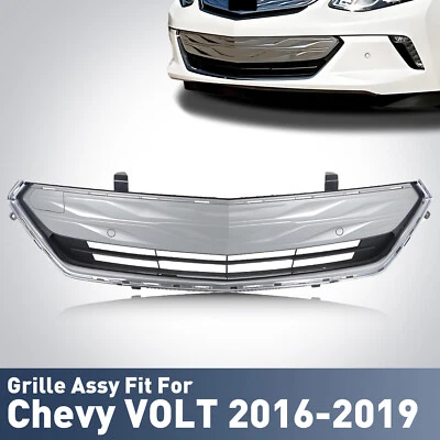 Front Bumper Lower Grille Grill W/O radar holes For 2016-2019 Chevrolet Volt Foto 1 de 4
