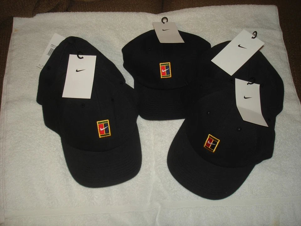 One (1) Nike Court Heritage 86 Tennis Baseline Hat Cap Tennis DJ6147-010
