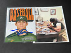 Tyler Soderstrom A's Auto Signed 2021 Topps Heritage Minors Pack Cover Card