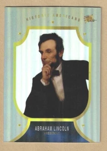 2023 Stücke der Vergangenheit historische Premium Edition ABRAHAM LINCOLN #16 Refraktor - Bild 1 von 2