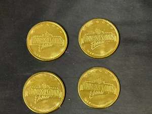 Universal Studios Florida 40th Anniversary Coins Kong Jaws ET Back To The Future - Picture 1 of 2