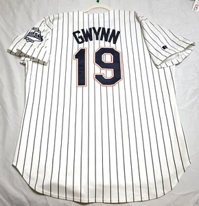 RUSSELL ATHLETIC AUTHENTIC 48 XL TONY GWYNN SAN DIEGO PADRES VINTAGE '99 JERSEY - Picture 1 of 5