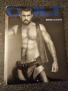 Vintage 2015 COLT Studios Leather Man Calendar - New/Sealed - Gay/Men/Erotica - Picture 1 of 5