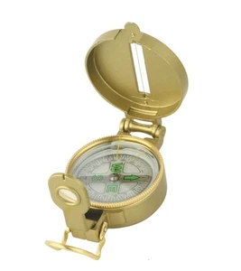 Miltary Engineer Directional Compass Metal case Liquid Filled Free Shipping USA - Picture 1 of 3