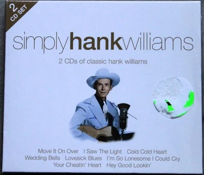Hank Williams - Simply Hank Williams (2010) (2xCD) (SIMPLYCD237) (Neu+OVP) - Bild 1 von 2