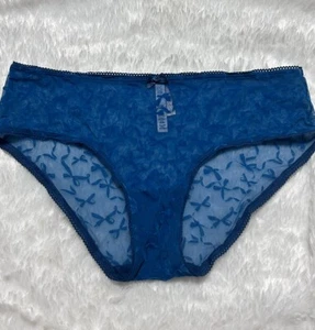 Vintage panties Size XL Victoria Secrets High-cut Bikini Sheer Rare Nwt - Picture 1 of 5