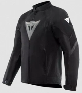 Giacca moto uomo Dainese HEROSPHERE AIR Tex nero bianco TG 58 jacket estiva - Picture 1 of 2