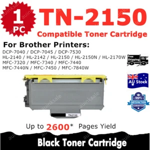 1x Compatible Toner TN2150 TN-2150 For Brother HL-2140 2142 2150N MFC-7340 7450 - Picture 1 of 2