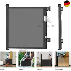 Treppenschutzrollo Absperrgitter Ausziehbar Treppe 0-150cm Türschutzgitter Baby - Bild 1 von 13