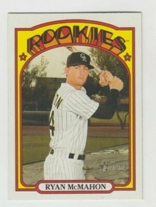(12) Ryan McMahon 2021 Topps Heritage Base Card Lot #77 Colorado Rockies - Bild 1 von 1
