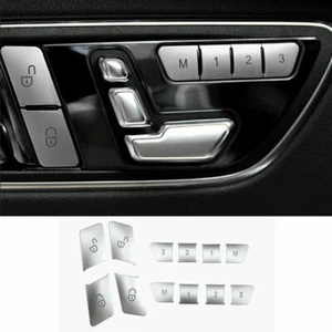 For Benz A B C E CLA GLA GLK ML GL GLE GLS Class Door Seat Memory Button Trim - Picture 1 of 4