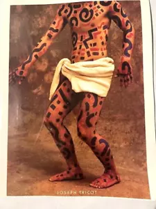 Rare 80's JOSEPH TRICOT Spring Night Hunter Collection Catalog Michael Roberts - Imagen 1 de 5