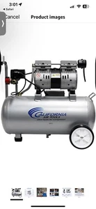 California Air Tools 8010 Ultra Quiet Oil-Free Air Compressor - Picture 1 of 2