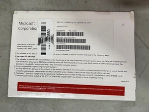 Microsoft Windows Pro 11 64 Bit Eng Intel 1PK DVD - Picture 1 of 2