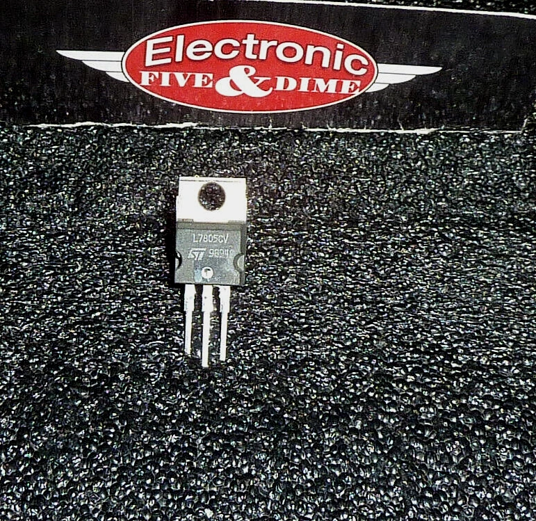 L7805CV STMicroelectronics Reguladores de Voltaje 5.0V 1.5A Positivos Foto 1 de 1