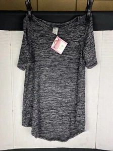 Member's Mark Women's Luxe Tee Size Small Charcoal - Picture 1 of 3
