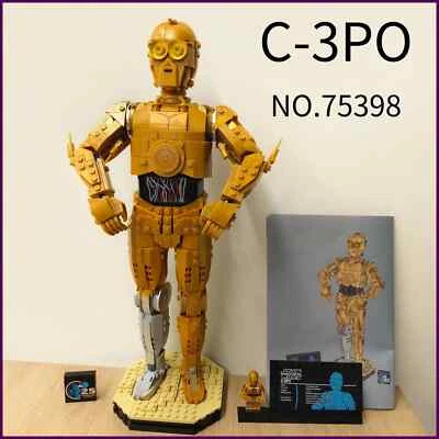 Robot 75398 UCS Star Battle C 3PO 1138 piezas ladrillos de unión ensamblar bloques de rompecabezas Foto 1 de 4