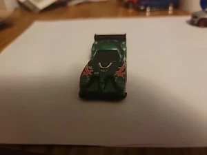 Vintage 1997 Hot Wheels Green Panoz GTR Race Car - Picture 1 of 4