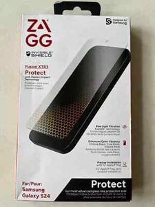 ZAGG InvisibleShield Fusion XTR3 Screen Protector for Samsung Galaxy S24 - Picture 1 of 1