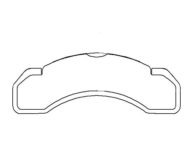 Juego de pastillas de freno para Freightliner MB70 1993 XN611MD 1992-1994 Foto 1 de 1