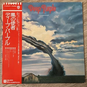 Deep Purple Stormbringer EX+/EX+ 1974 Japanese Press Vinyl LP With Obi & Insert - Imagen 1 de 8
