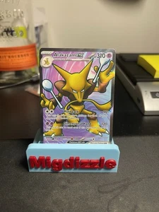Carta Pokemon - Alakazam ex Scarlatto e Viola 151 188/165 Ultra Rara Full Art Holo - Foto 1 di 4