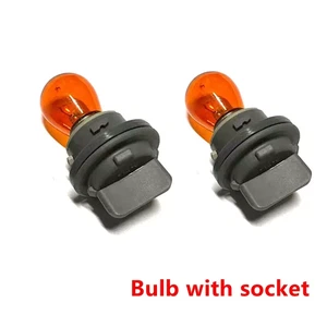 2x Headlight Turn Signal Lamp Bulb Holder Socket For Kia Optima Sorento Hyundai - Photo 1/7