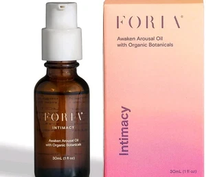 Foria Awaken Arousal Oil with Organic Botanicals, Topical Pleasure Enhancer  - Picture 1 of 5
