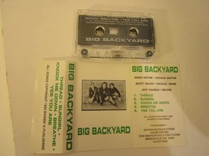 big backyard ORIGINAL CASSETTE ex CONDITION RARE mpls ALT ROCK jy 132 - Picture 1 of 1