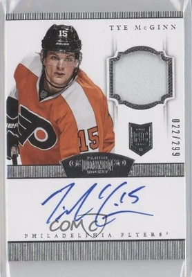 2013-14 Panini Dominion /299 Tye McGinn #178 RPA Rookie Patch Auto RC - Image 1 of 2