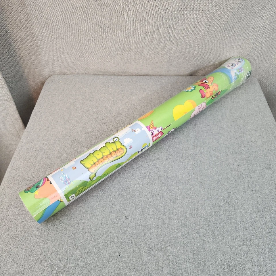 Graham &Brown Moshi Monsters Mash Up 壁纸卷 10 米 x.52 米 2014 Pttrn 70-241 — 第 1/4 张图片