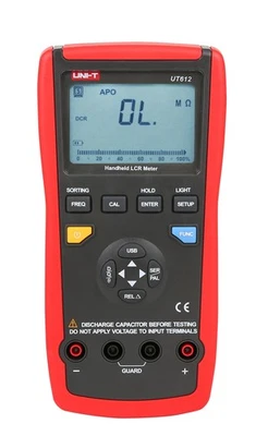 UNI-T Digitales LCR-Messgerät UT612, USB, 100 kHz - Bild 1 von 4