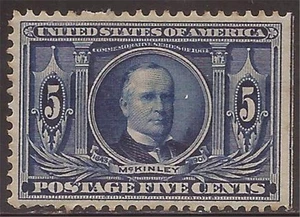 US Stamp - 1904 5c Louisiana Purchase Exposition Stamp - MH - Scott #326 - Picture 1 of 2