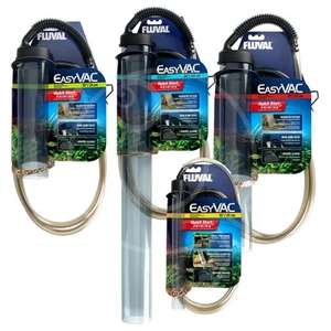 FLUVAL EASY VAC FISH TANK GRAVEL VACUUM WATER AQUARIUM EASY CLEAN SYPHON - Picture 1 of 5